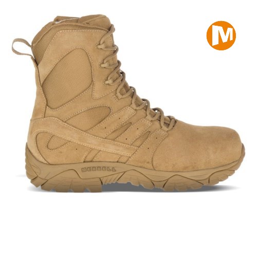 Botas Merrell Moab 2 8" Defense Zip Comp Toe Mujer MX.L.FXS